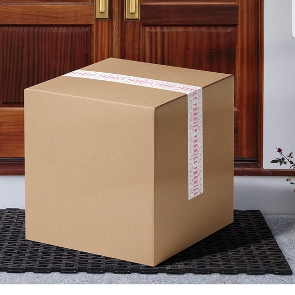 1 FRAGILE Strong adhesive tape roll. 1.88" wide x 54 yard per roll. tearproof - Picture 6 of 6